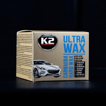 K2 Ultra Wax 250 г Автомобильный воск для любой краски Carnauba