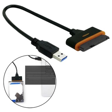 Przenośny na USB 3.0 2,5-calowy kabel czytnika dysku twardego Zewnętrzny dysk twardy SSD Wysoki