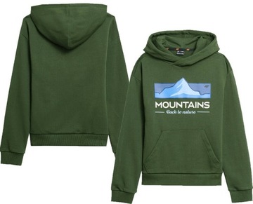 СВИТШОТ С КАПЮШОНОМ 4F ДЛЯ МАЛЬЧИКОВ AW23M634