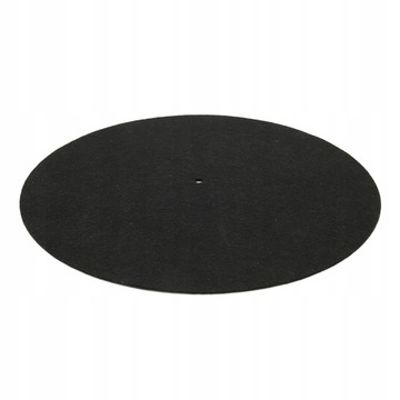 КОВРИК ДЛЯ ГРАММОФОНА, ФЕРТОВЫЙ КОВРИК, 290ММ, ЧЕРНЫЙ