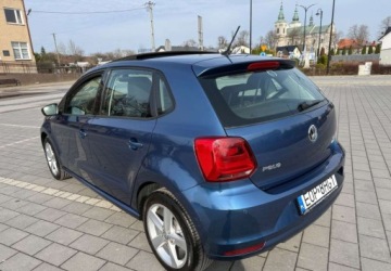 Volkswagen Polo V Hatchback 3d Facelifting 1.4 TDI BlueMotion Technology 90KM 2014 Volkswagen Polo Volkswagen Polo 1.4 TDI (Blue Motion Technology) Comfortli, zdjęcie 3