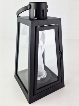 ДЕКОРАТИВНЫЙ СВЕТОДИОДНЫЙ ФОНАРЬ ANGEL LANTERN ФОНАРЬ С АНГЕЛОМ ДЛЯ МОГИЛЫ, ЧЕРНЫЙ