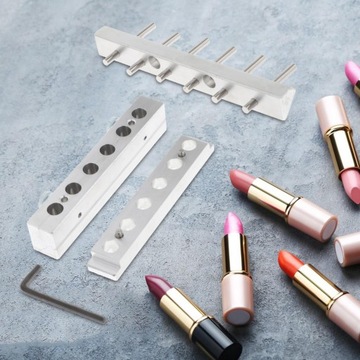 Модель косметической помады своими руками, 6 отверстий, двойная, 3 применения