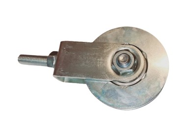 Rolka metalowa 69mm na linkę z uchwytem mocnym śruba