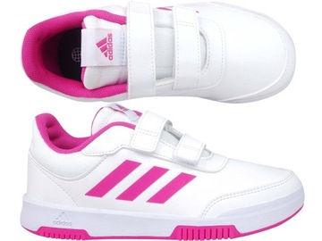 ADIDAS TENSAUR SPORT 2.0 GW6451 BUTY TRAMPKI BIAŁE NA RZEPY DZIECIĘCE