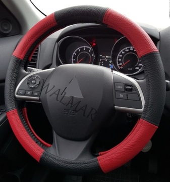MITSUBISHI LANCER POKROWIEC NA KIEROWNICE SKÓRA