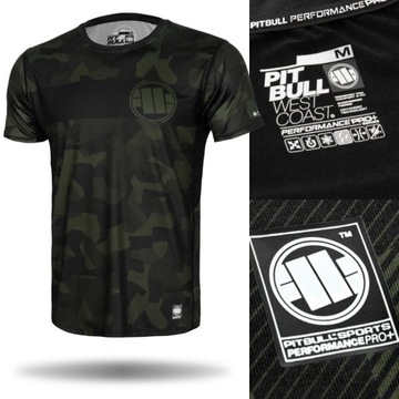 Koszulka PIT BULL kompresyjna RASHGUARD pitbull