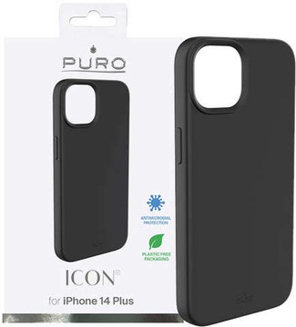 ETUI Z MIKROFIBRĄ DO IPHONE 14 PLUS - PURO ICON