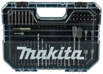 MAKITA E-15126 ZESTAW WIERTEŁ I BITÓW 75 ELEMENTÓW