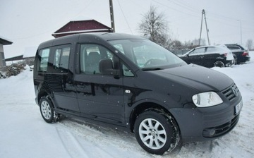 Volkswagen Caddy III Furgon 1.9 TDI 75KM 2010 Volkswagen Caddy 1.9 TDI Navi Klima 5-Osobowy 2 KPL KOL Pdc Sprowadzony, zdjęcie 8