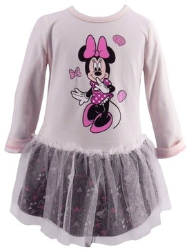 MINNIE MYSZKA sukienka tiul DISNEY ORYG 86