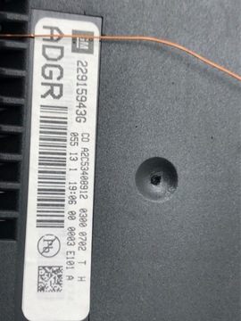 DISPLEJ OPEL MOKKA 22915943G