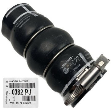WĄŻ RURA TURBO INTERCOOLERA CITROEN 1.6HDI 0382PJ