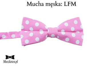 Подтяжки для брюк и галстук-бабочка в горошек, Карнавальная вечеринка, ФУКСИЯ РОЗОВАЯ