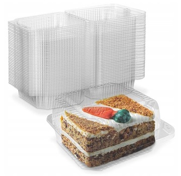 Пластиковые контейнеры для пищи, закрытые с ALI25C 164/148/82 10 ПК