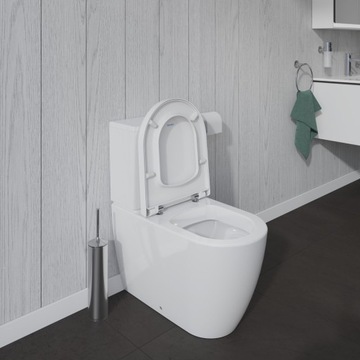 КОМПАКТНЫЙ БЕЛЫЙ УНИТАЗ DURAVIT ME BY STARCK