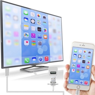 Адаптер кабеля Lightning-HDMI Адаптер захвата видео с экрана