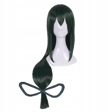 Asui Tsuyu Peruka Anime Cosplay Manga