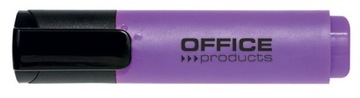 ZAKREŚLACZ FLUORESCENCYJNY OFFICE PRODUCTS, 2-5MM (LINIA), FIOLETOWY