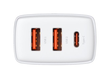 БЫСТРОЕ ЗАРЯДНОЕ УСТРОЙСТВО BASEUS ДЛЯ ТЕЛЕФОНА ИСТОЧНИК ПИТАНИЯ USB USB-C TYPE-C 30 Вт PD QC 3.0