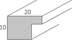 ДЕРЕВЯННАЯ РАМА НАТУРАЛЬНАЯ СОСНА, ПЛЕКСИ, ФОТОРАМКА А4 21х29,7 СМ