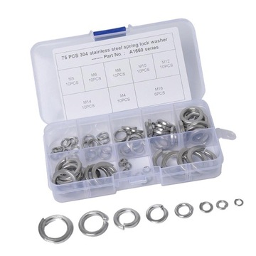 ПРУЖИННЫЕ ШАЙБЫ А4, НЕРЖАВЕЮЩАЯ СТАЛЬ,