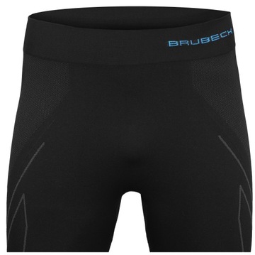 Леггинсы Brubeck Thermoactive Черно-синие M
