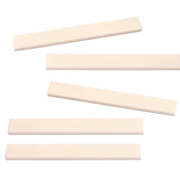 5 szt. Puste siodło Buffalo Bone Bridge do wymiany akustycznej gitary
