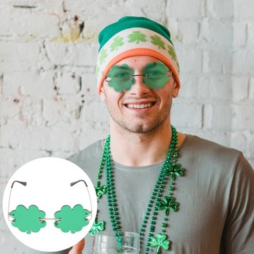Stroje Cosplay Shamrock Okulary Kostiumy