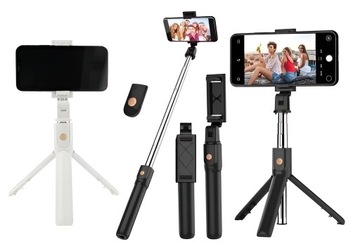 KIJEK DO SELFIE STICK NA TELEFON TRIPOD STATYW PILOT BLUETOOTH