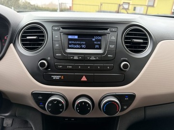 Hyundai i10 II Hatchback 1.0 LPGi 67KM 2014 Hyundai i10 Tylko 131tyśkm! 1WŁAŚCICIEL 2014 KLIMA 1.0 Prosta Benzyna ALU16, zdjęcie 13