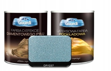 Farba o efekcie diamentowego pyłu 1Lfar.+1Lp.DP037