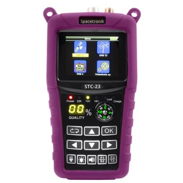 Комбинированный измеритель сигнала Spacetronik STC-23 DVB-T/C/S
