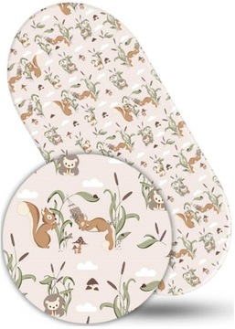 PRZEŚCIERADŁO DO GONDOLI WÓZKA KOŁYSKI BAWEŁNA BABYMAM