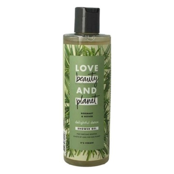 LoveBeauty&Planet Detoksykujący Żel Pod Prysznic Rozmaryn i Wetyweria 500ml