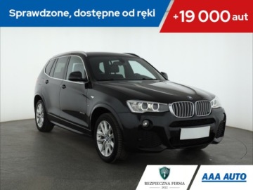 BMW X3 F25 SUV 2.0 28i 245KM 2014 BMW X3 xDrive28i, Salon Polska, Serwis ASO, 4X4