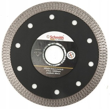 АЛМАЗНЫЙ ДИСК ДЛЯ РЕЗКИ ПОГРЕНОВОЙ ПЛИТКИ 125MM PRO