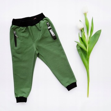 Спортивные брюки для мальчика GAMET 122 зеленый