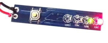 Moduł - wskaźnik pojemności baterii litowej 4S