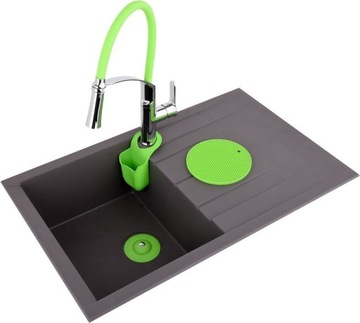 КУХОННЫЙ ОРГАНАЙЗЕР ДЛЯ ЗЕЛЕНОЙ ГУБКИ ДЛЯ МОЙКИ WAVE