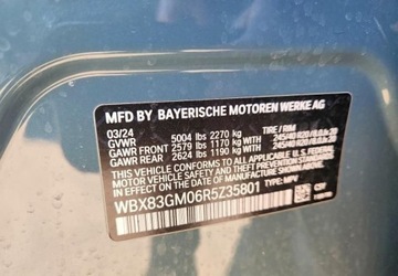 BMW X2 U10 2024 BMW X2 Auta z USA - Zapytaj o wiecej ofert 2.0 Benzyna 192KM, zdjęcie 7