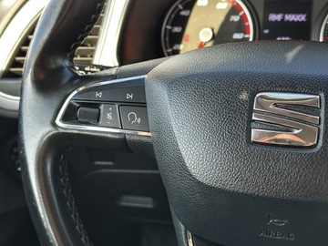 Seat Leon III Hatchback Facelifting 1.4 TSI 125KM 2018 Seat Leon Salon PL! LED, Klima, Grzane fotele, Tem, zdjęcie 15