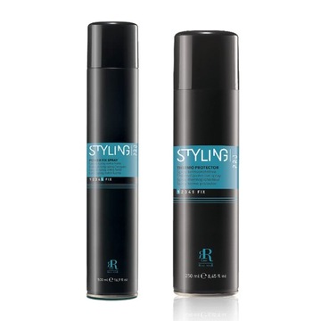 RR STYLING PRO POWER FIX SPREY 500 ml + SPRAY CHRONIĄCY TYERMICZNIE 250 ml