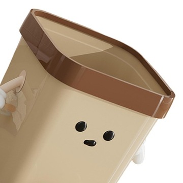 Креативная мусорная корзина с открытым верхом, очаровательная мусорная корзина