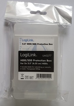 Защитный бокс для HDD LogiLink UA0277 2xHDD 2.5