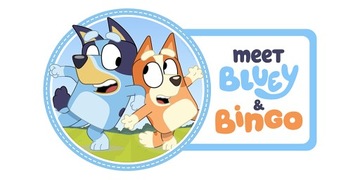 НАБОР БОЛЬШИХ СИНИХ ФИГУРОК БИНГО - 8 ШТ. BLUE FAMILY