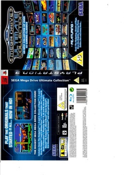 Игра для PS3 SEGA MEGA DRIVE ULTIMATE COLLECTION Более 40 КУЛЬТОВЫХ ИГР