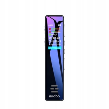 DYKTAFON CYFROWY PODSŁUCH VOX 16G 1536kbps menu PL
