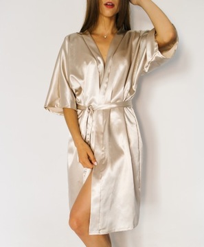 Свадебный халат для невесты НЕВЕСТЕ атласный подарок на девичник на свадьбу