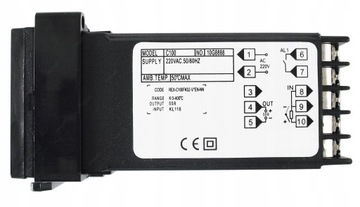 РЕГУЛЯТОР ТЕМПЕРАТУРЫ REX C100 КОНТРОЛЛЕР 230В+ РЕЛЕ 25А + ДАТЧИК 5X50